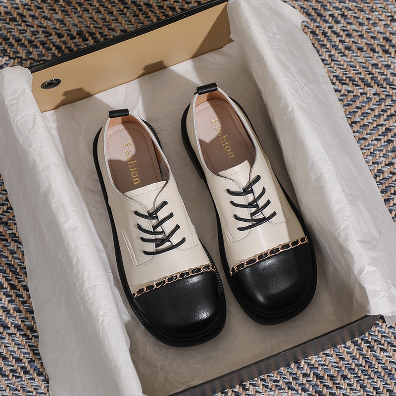 Oxford Lace Up Women - Nuevos zapatos retro para mujer, zapatos