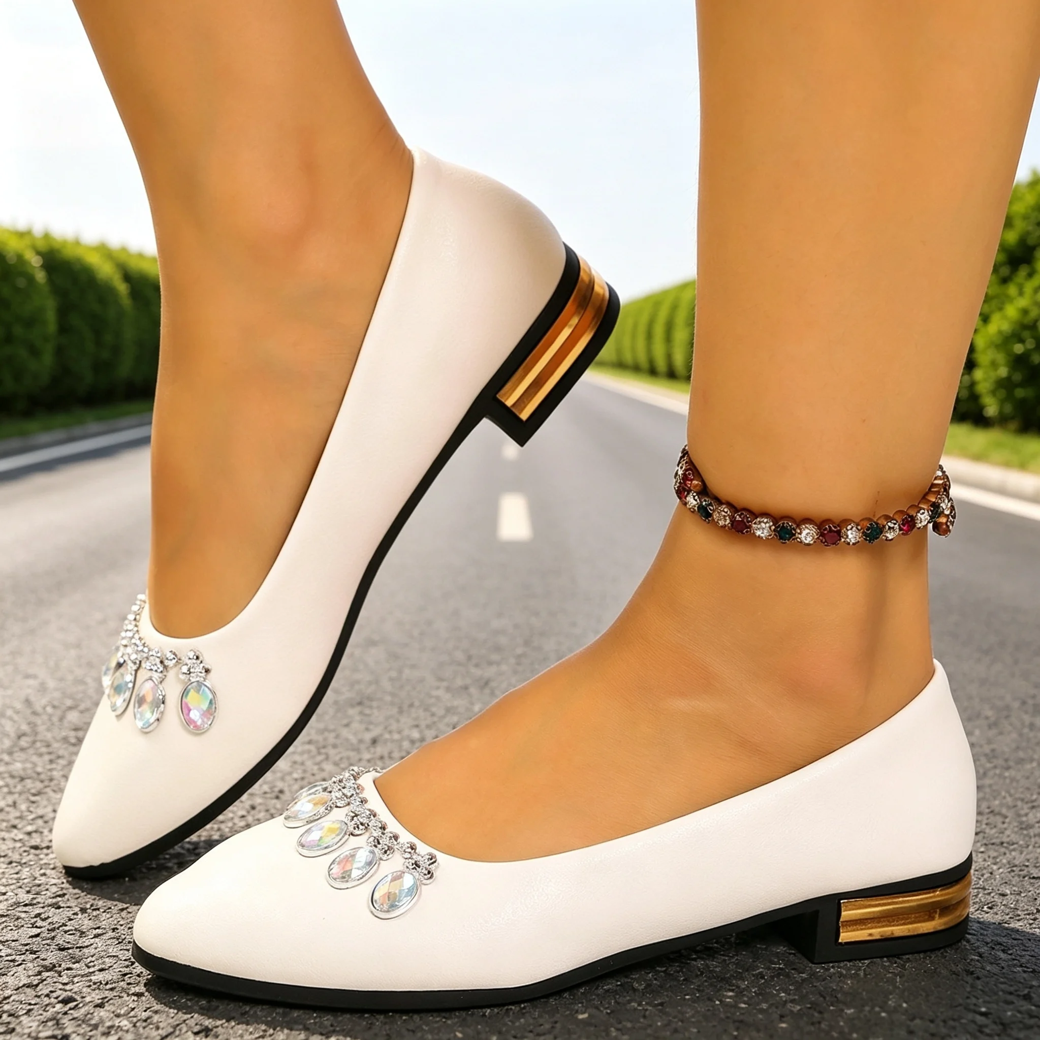Women'S Shoes Quality - Zapatos Planos de Mujer con Punta