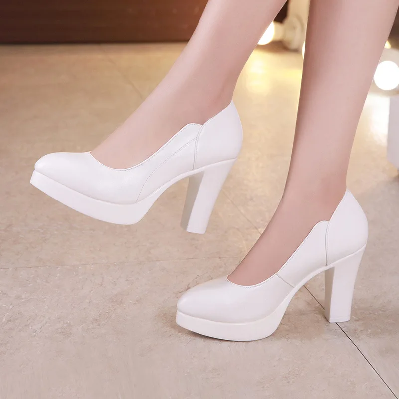 Court Heel Pointed - 5cm 8cm pequeño tamaño grande 32-43