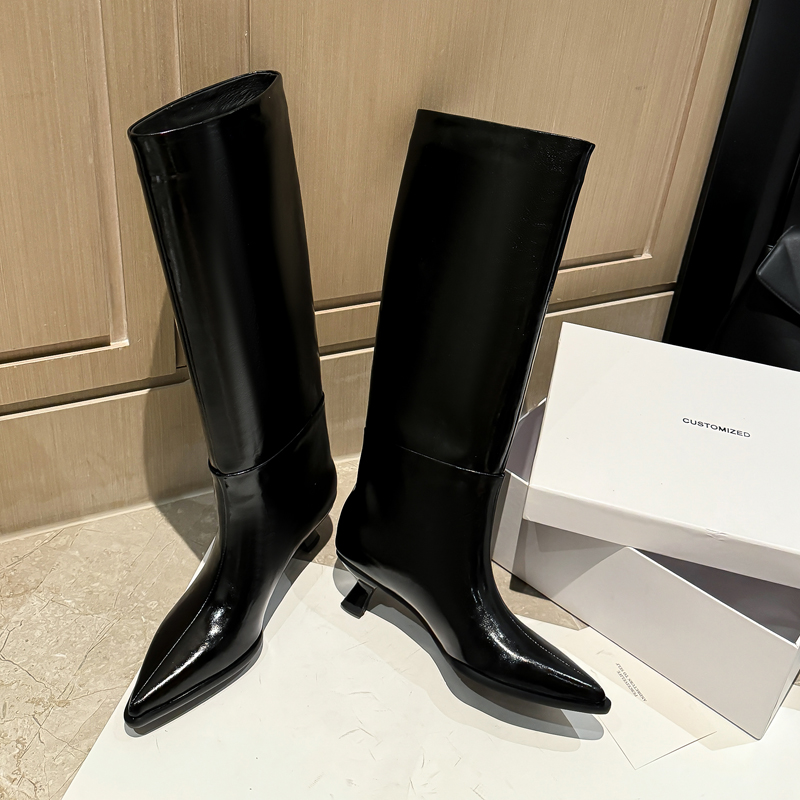 QUTAA, novedad de moda, botas  - Knee High Boots Women reseña y precio