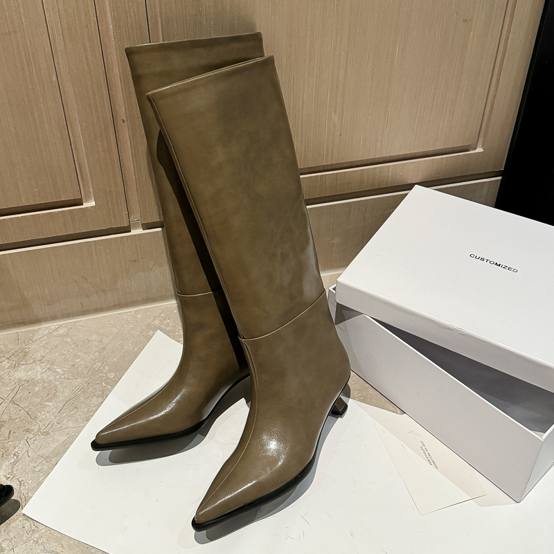 QUTAA, novedad de moda, botas  - Knee High Boots Women reseña y precio