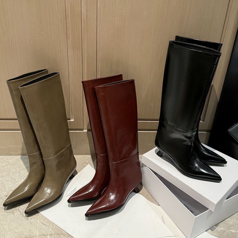 QUTAA, novedad de moda, botas  - Knee High Boots Women reseña y precio