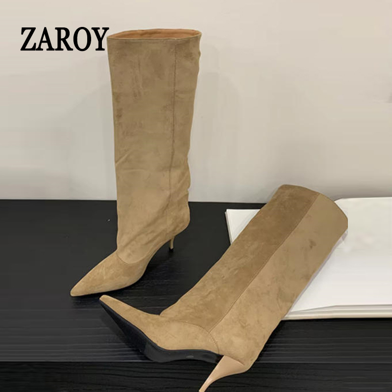 Botas Altas ZAROY para Mujer,  - Knee High Boots Women reseña y precio
