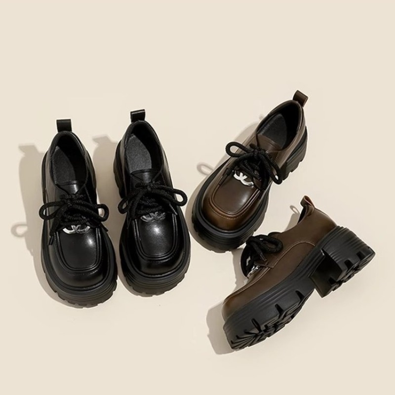 Zapatos Oxford de Plataforma B - Oxford Lace Up Women reseña y precio