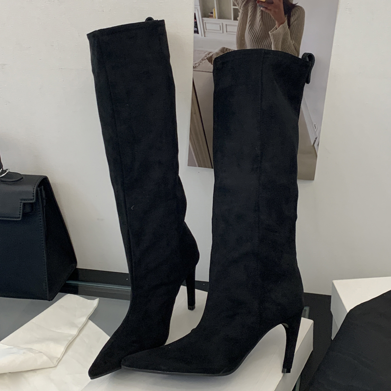 Street Punk invierno Vintage p - Knee High Boots Women reseña y precio