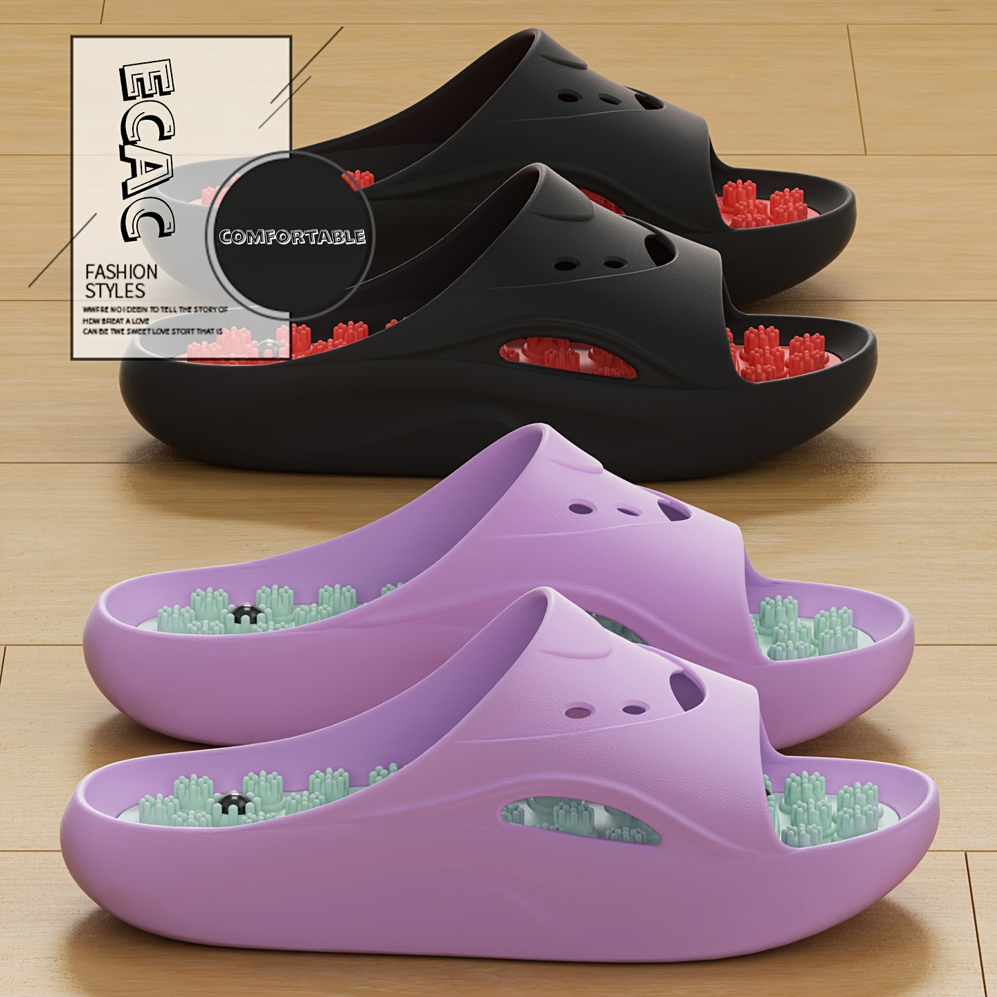 Pantuflas de Masaje EVA para H - Mule Slip On reseña y precio