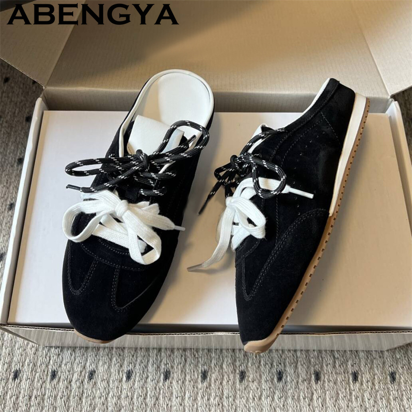 Zapatillas planas informales c - Oxford Lace Up Women reseña y precio