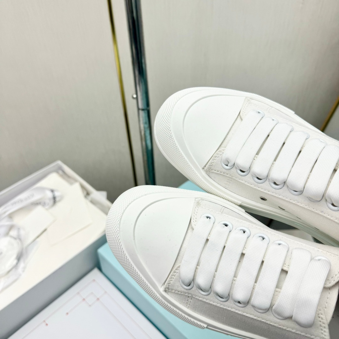 Zapatillas de lona blancas de  - Women Shoes Tennis reseña y precio