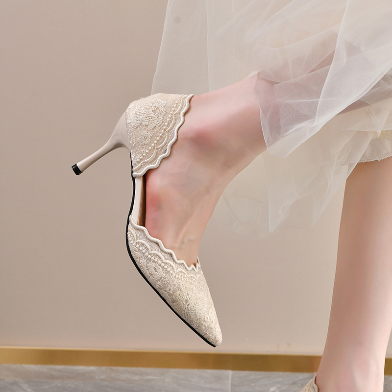 Zapatos de tacón alto de encaj - Women'S Shoes Quality reseña y precio