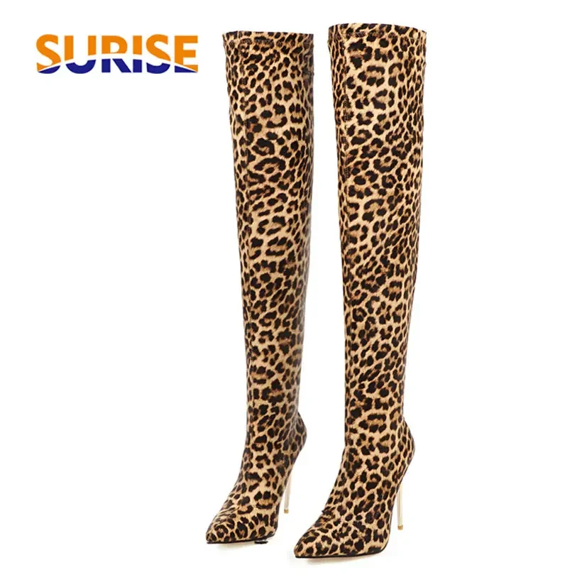 Botas por encima de la rodilla - Sock Boot Women reseña y precio