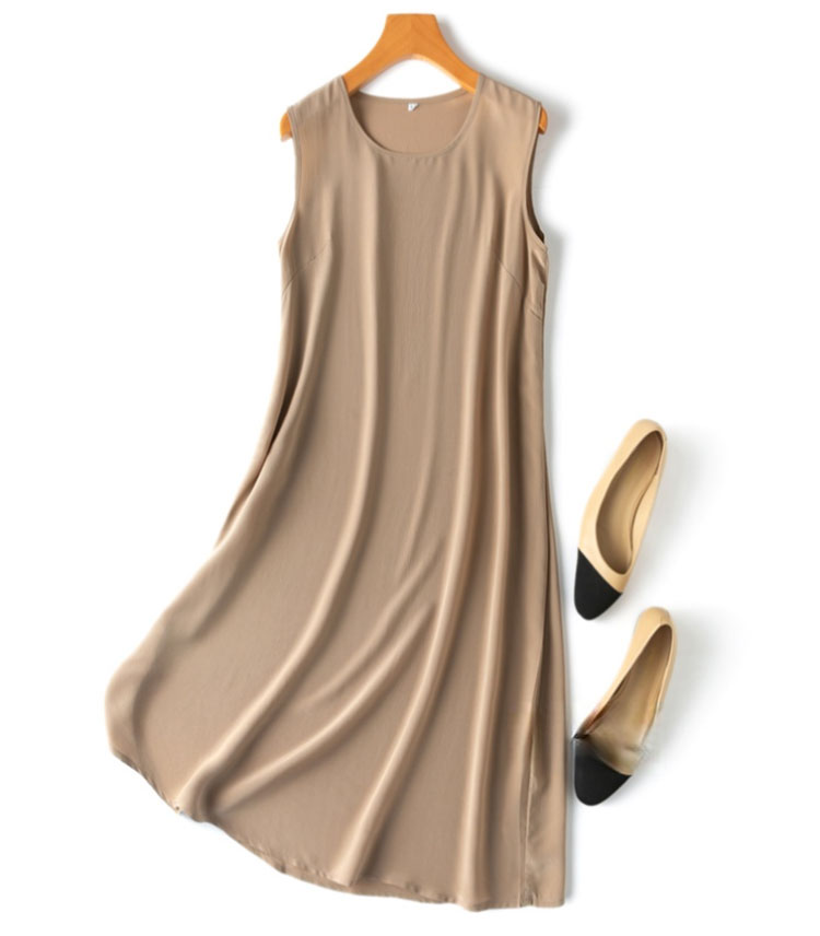 Vestido de mujer 100% crepé de - Women Shoes Xxl reseña y precio