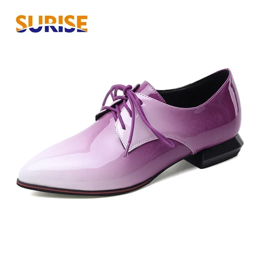 Oxfords británicos para mujer, - Oxford Lace Up Women reseña y precio
