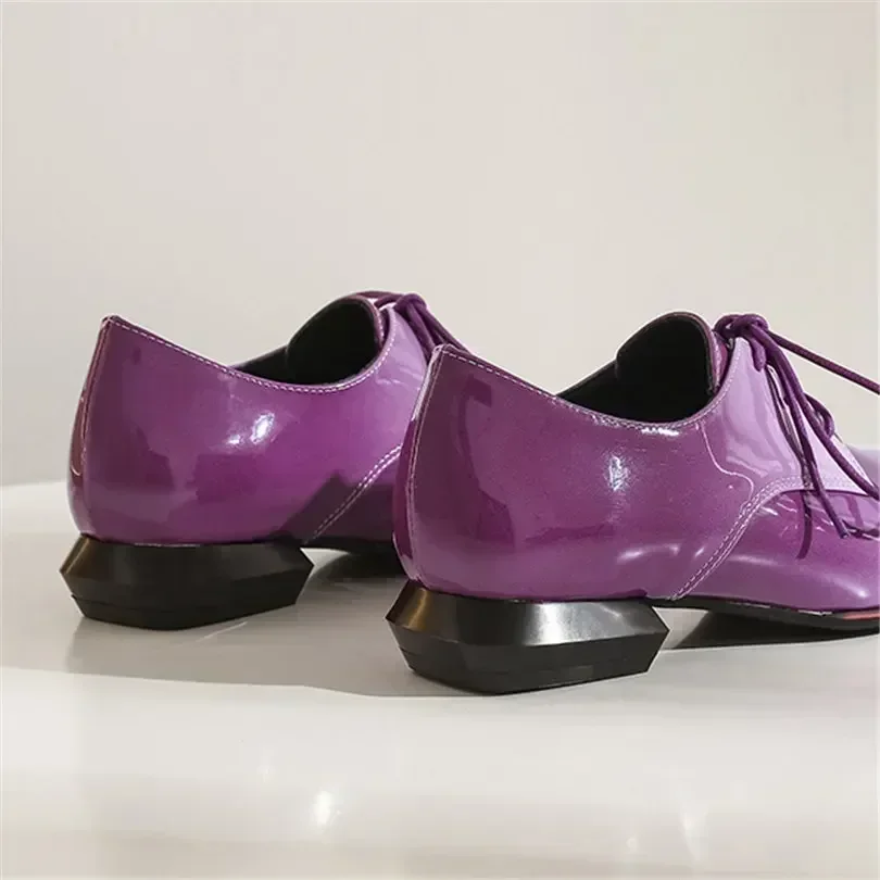 Oxfords británicos para mujer, - Oxford Lace Up Women reseña y precio