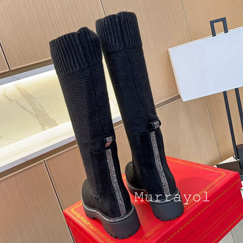 Botas hasta la rodilla para mu - Sock Boot Women reseña y precio