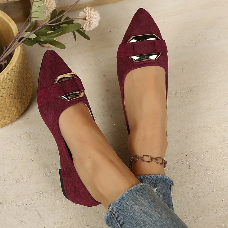 Zapatos Planos de Gamuza con P - Women'S Shoes Clogs reseña y precio