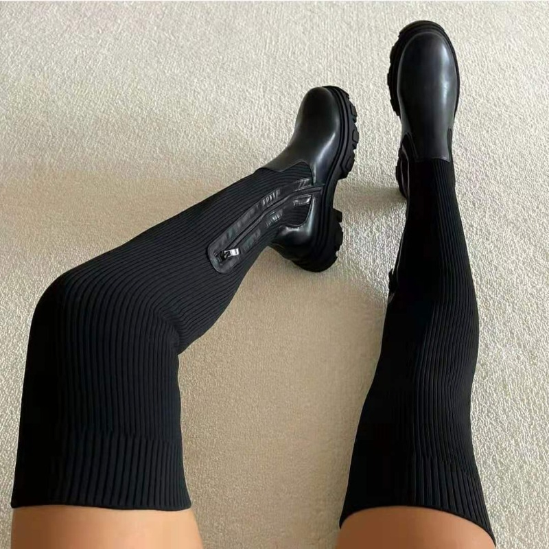 2025 Zapatos de invierno, calc - Sock Boot Women reseña y precio