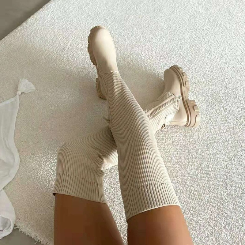 2025 Zapatos de invierno, calc - Sock Boot Women reseña y precio