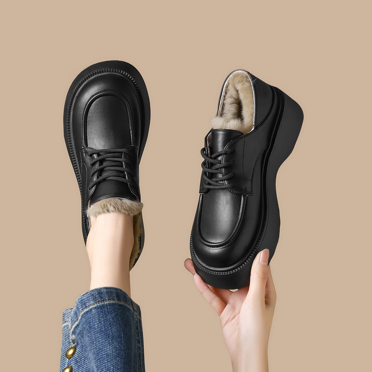 FOXER, nueva colección de invi - Oxford Lace Up Women reseña y precio