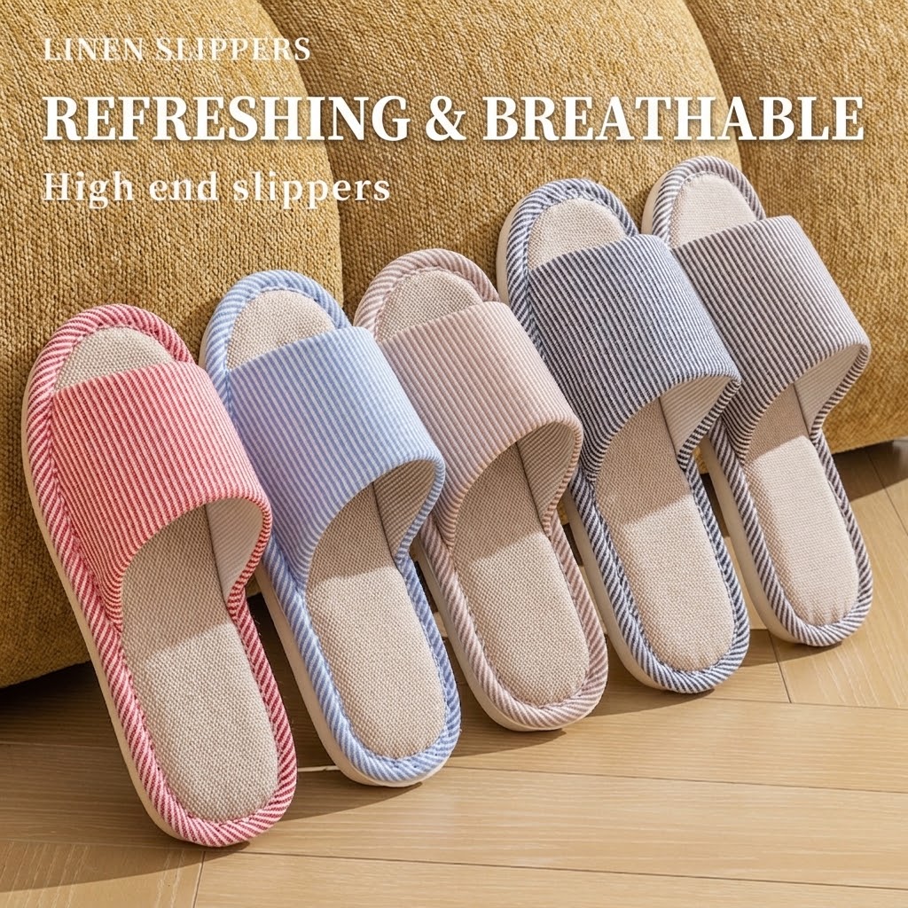 Pantuflas de Lino Transpirable - Mule Slip On reseña y precio